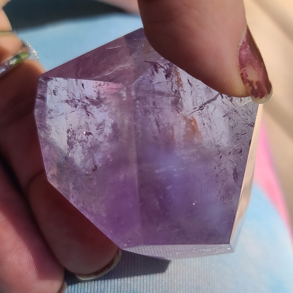 COPY - Hexagonal Chunk of Amethyst p3 - Picture 5 of 13